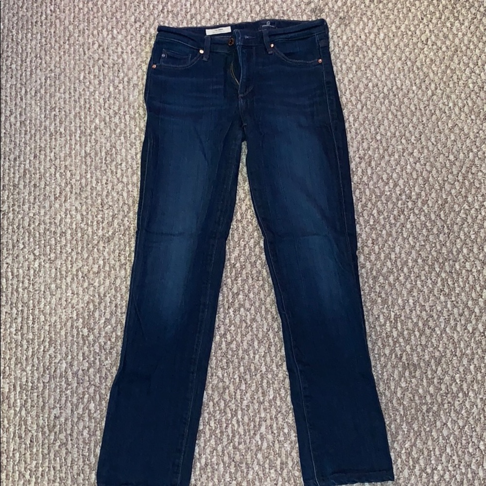 AG dark wash jeans